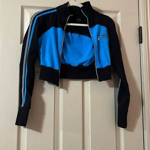 Retro/vintage bejewels cropped jacket